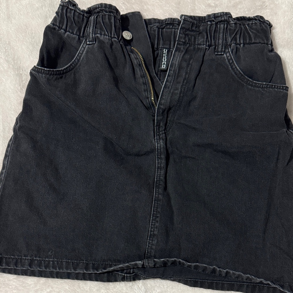Divided by H&M Charcoal Denim skirt